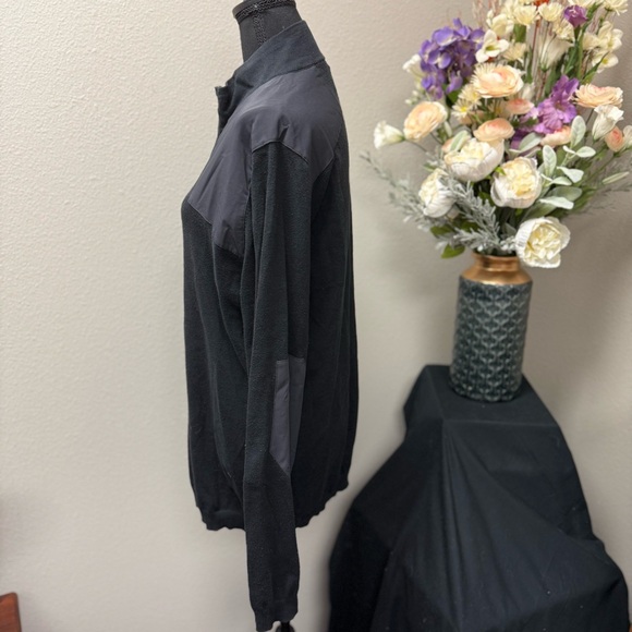 Oakley Black XL Quarter Zip Pullover Fleece Jacket - Picture 4 of 8